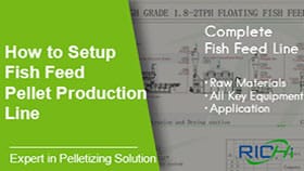 完整的鱼饲料生产线