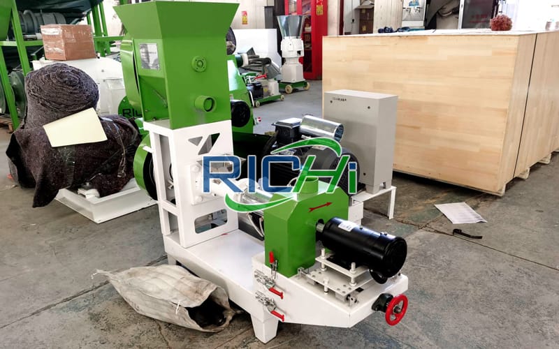 尼日利亚100-150KG/H漂浮鱼饲料生产线