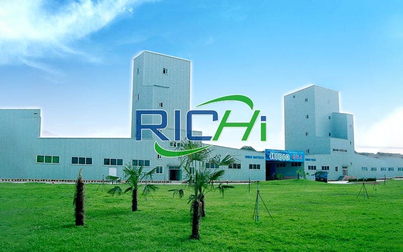 中国大型交钥匙自动化50T/H动物反刍奶牛饲料厂建设项目